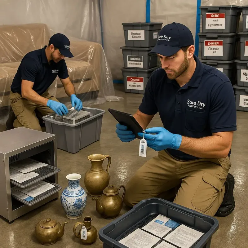 Content Protection and Restoration process in Melville, LA